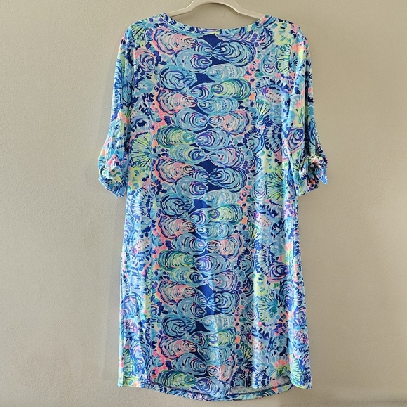 Lilly Pulitzer Preston Multi Ocean Commotion Mini Dress Size Medium. - Picture 13 of 15